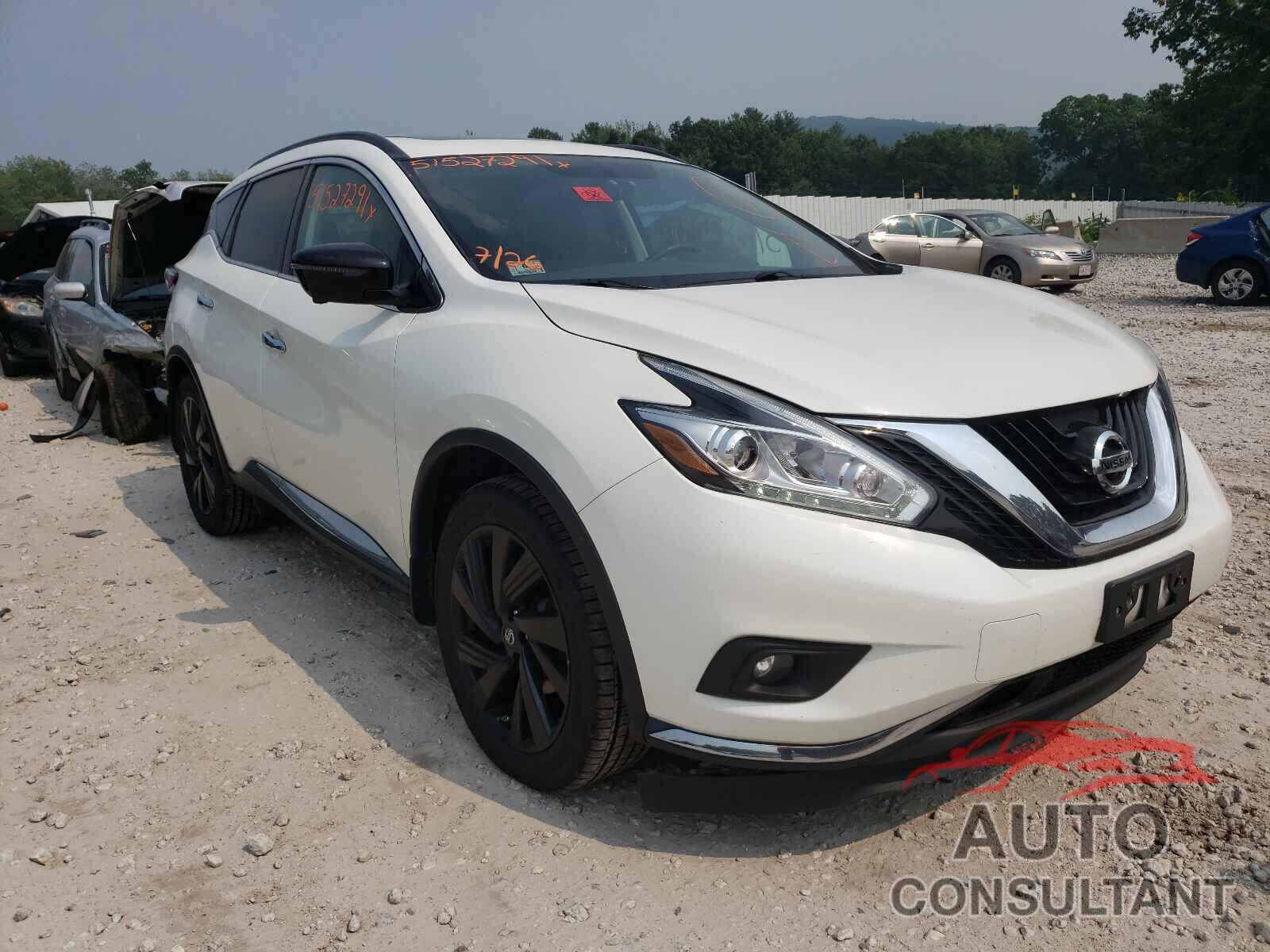 NISSAN MURANO 2017 - 5N1AZ2MH4HN137944