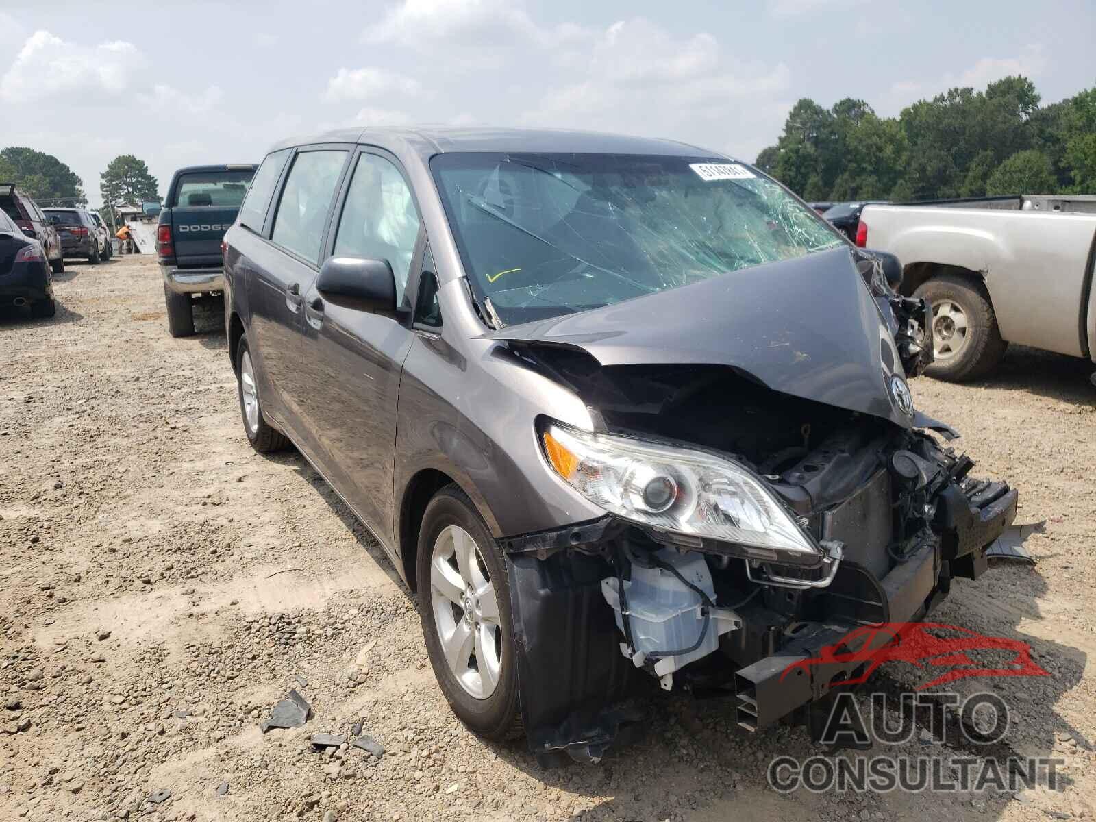 TOYOTA SIENNA 2017 - 5TDZZ3DC0HS767665