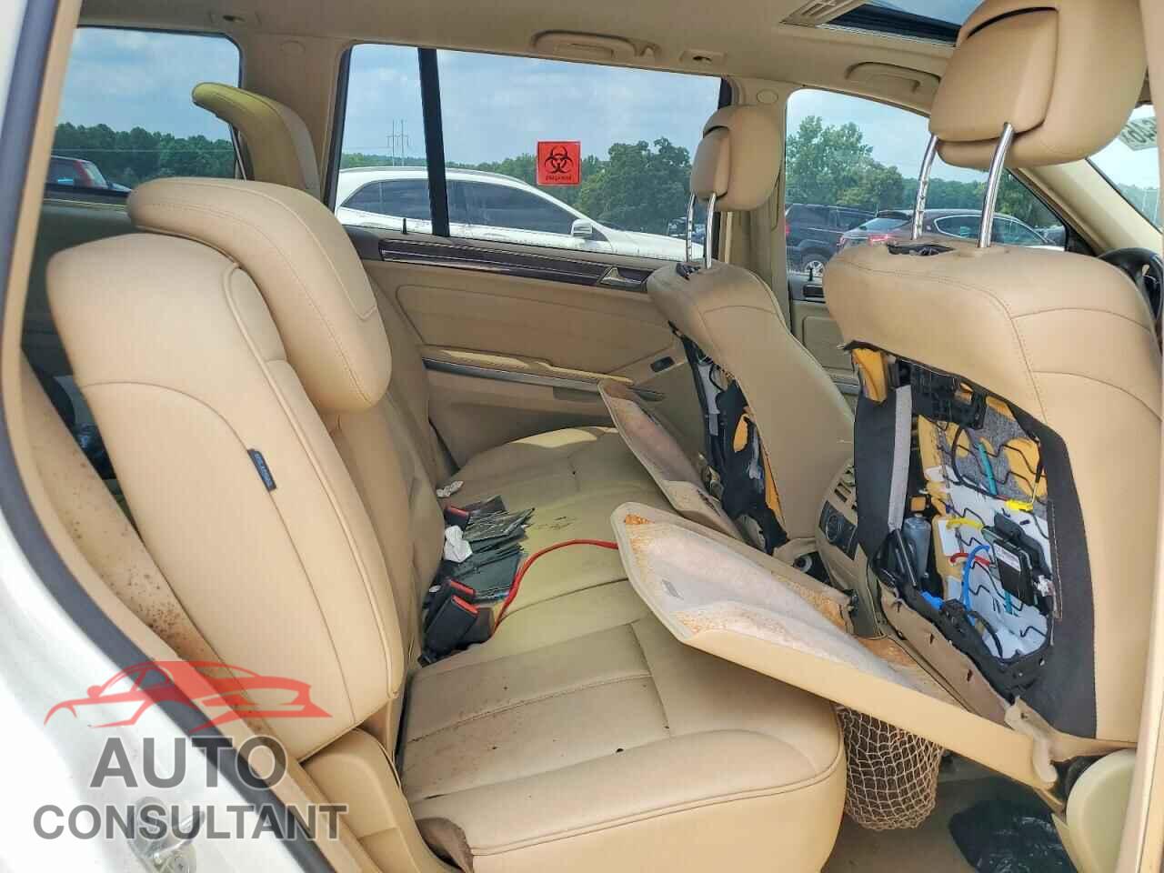 MERCEDES-BENZ GL-CLASS 2012 - 4JGBF2FEXCA784929