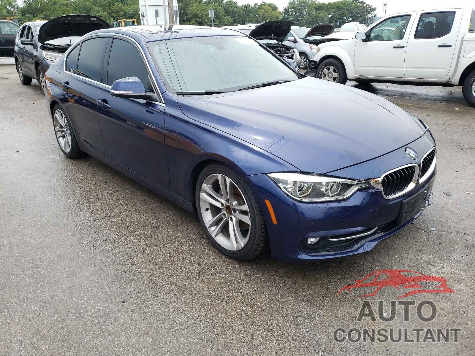 BMW 3 SERIES 2017 - WBA8B9G5XHNU09914