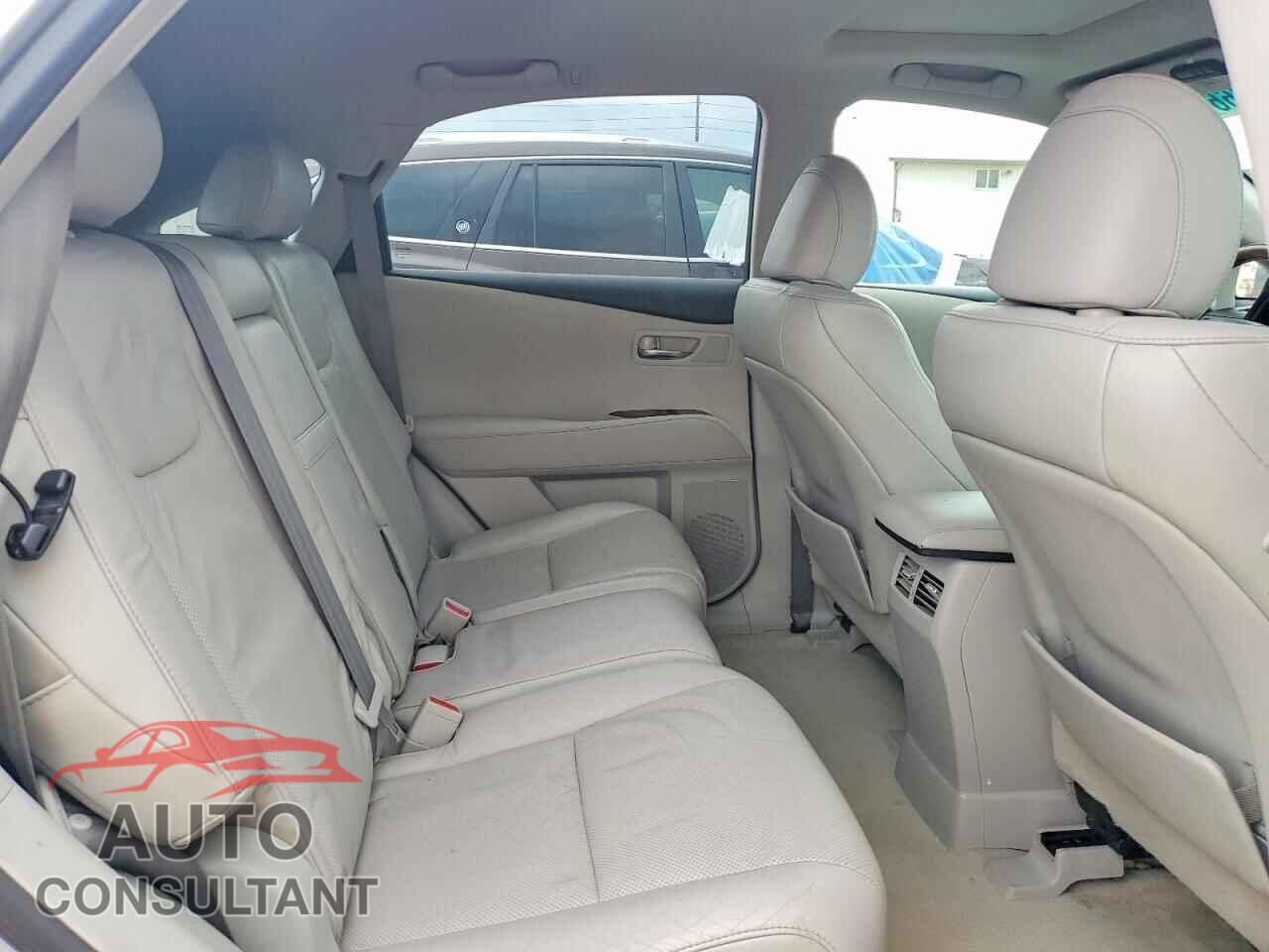 LEXUS RX350 2011 - 2T2BK1BA9BC089943