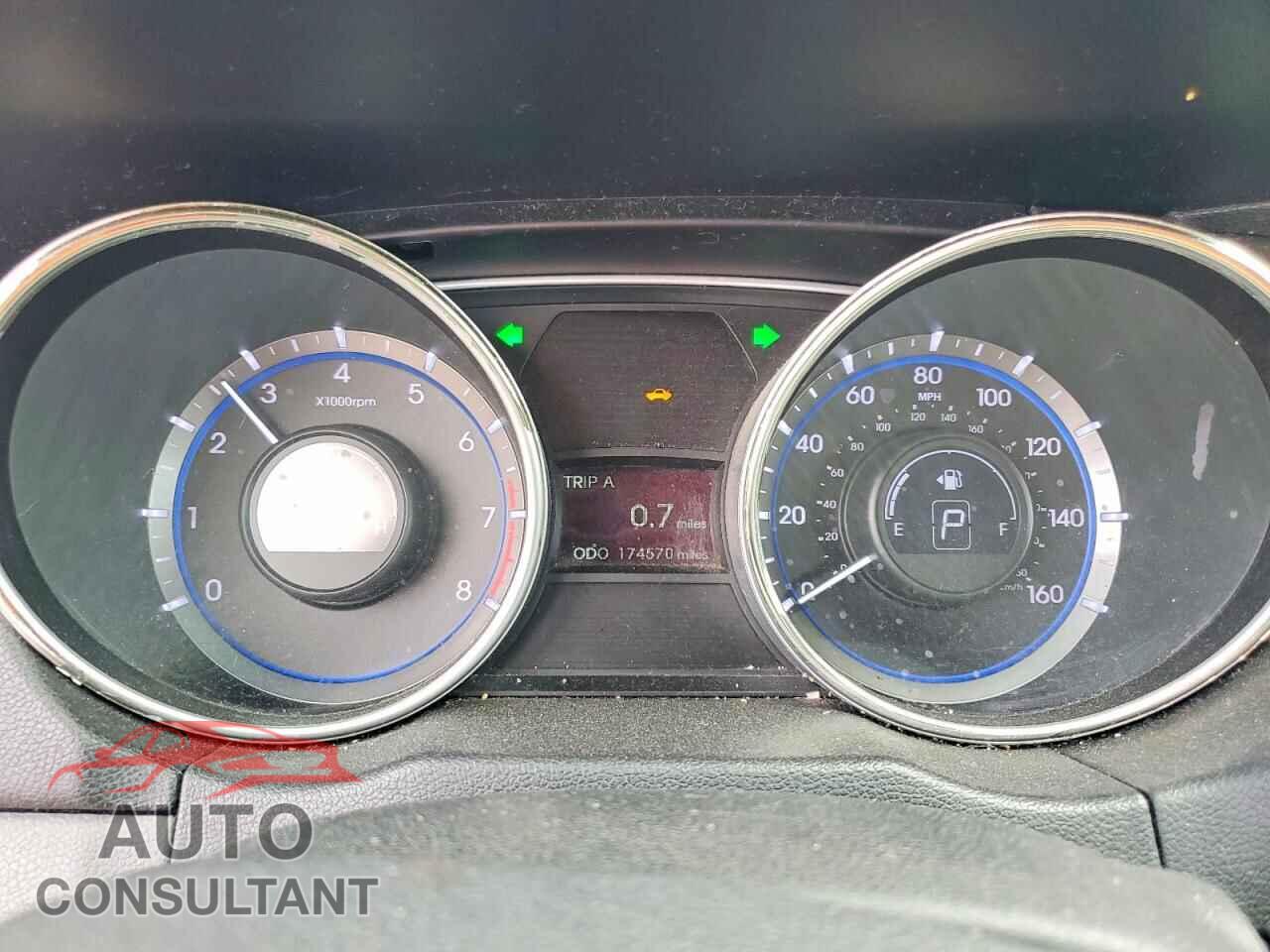 HYUNDAI SONATA 2012 - 5NPEB4AC2CH378439