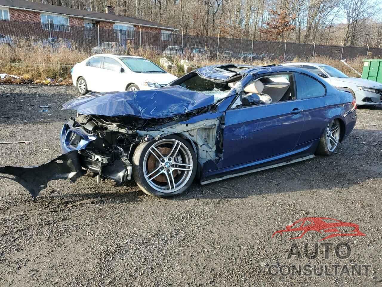 BMW 3 SERIES 2013 - WBAKG1C5XDJ217490
