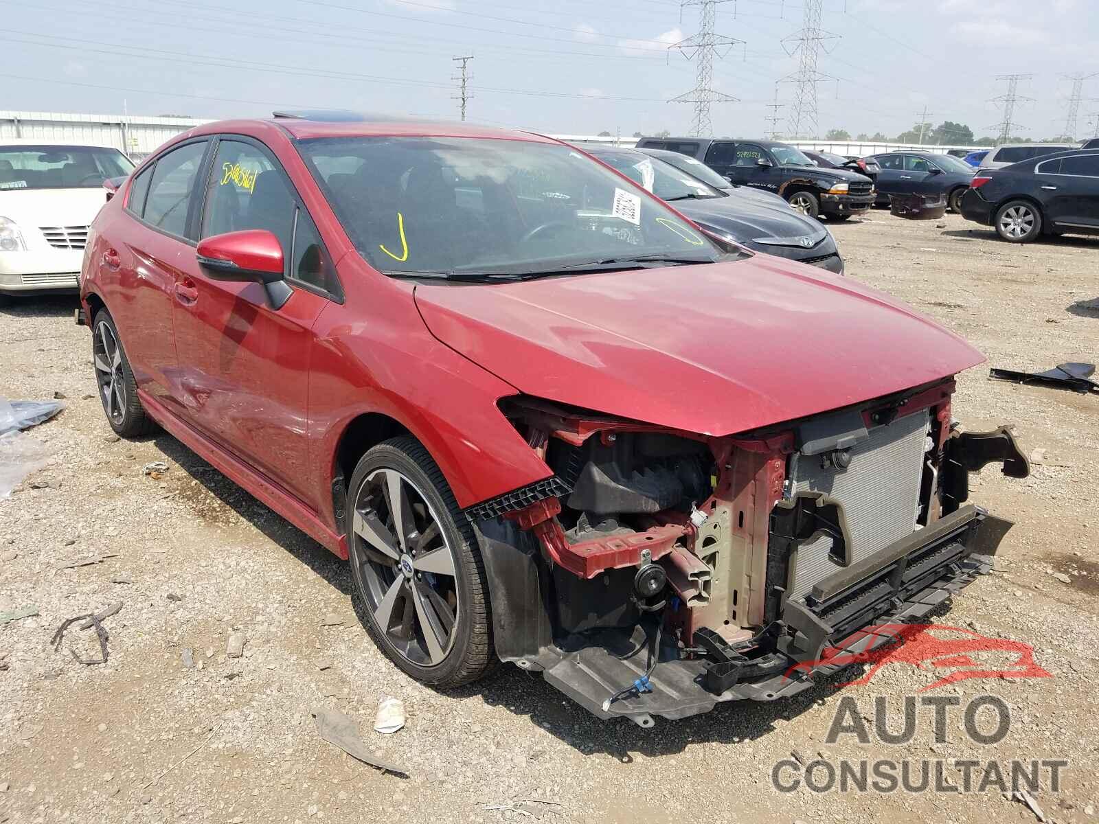 SUBARU IMPREZA 2018 - 4S3GKAM6XJ3611957