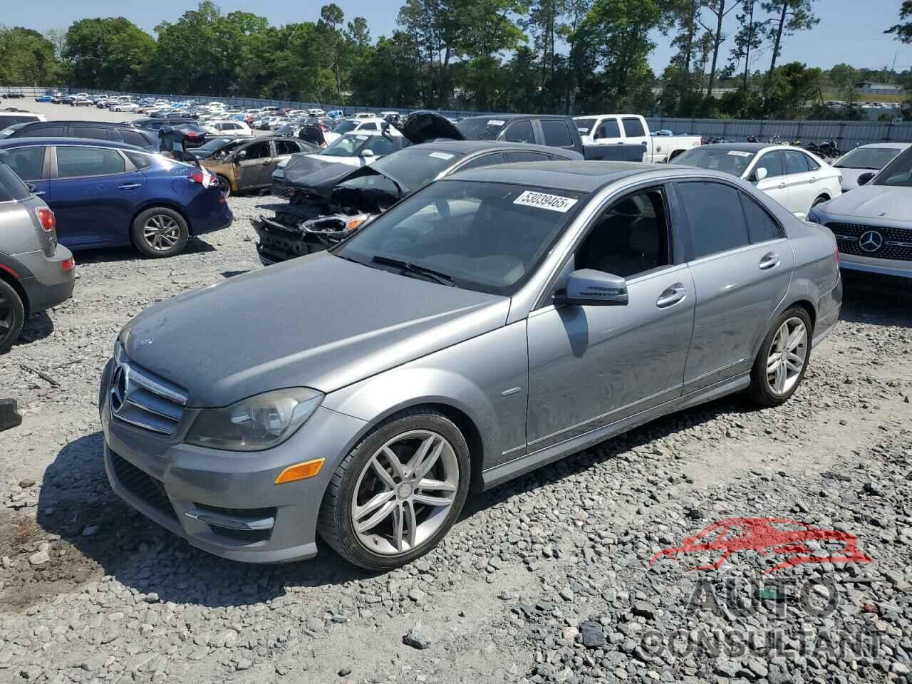 MERCEDES-BENZ C-CLASS 2012 - WDDGF4HB6CA652443