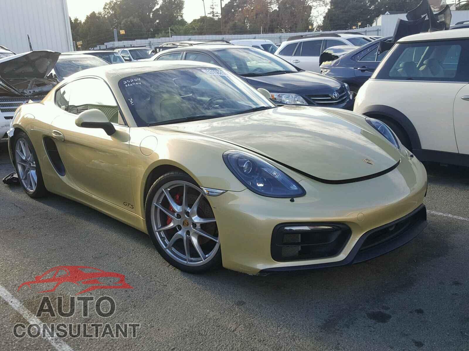 PORSCHE CAYMAN 2016 - WP0AB2A86GK185233