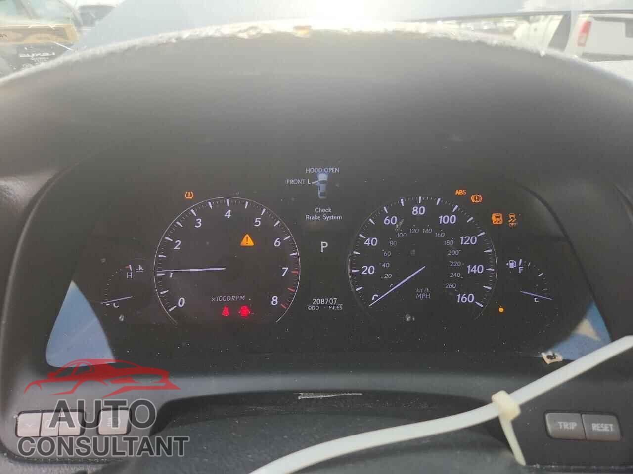 LEXUS LS460 2011 - JTHBL5EF7B5105505