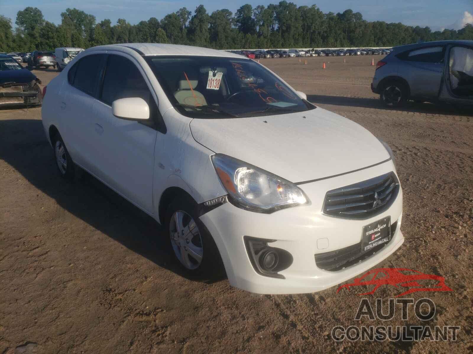 MITSUBISHI MIRAGE 2017 - ML32F3FJ5HHF16852