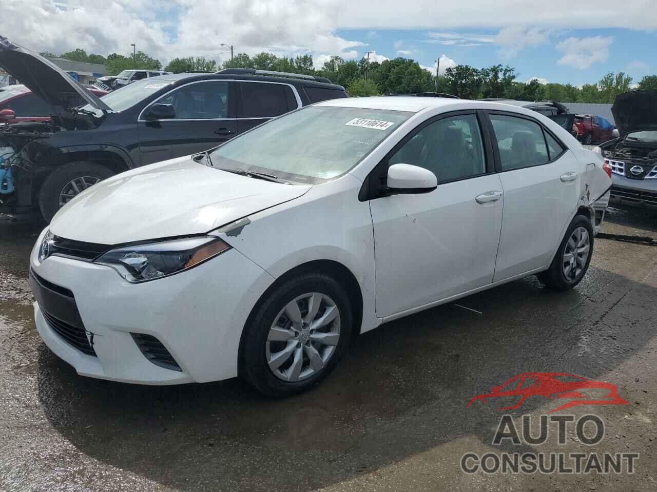 TOYOTA COROLLA 2016 - 5YFBURHE0GP475309