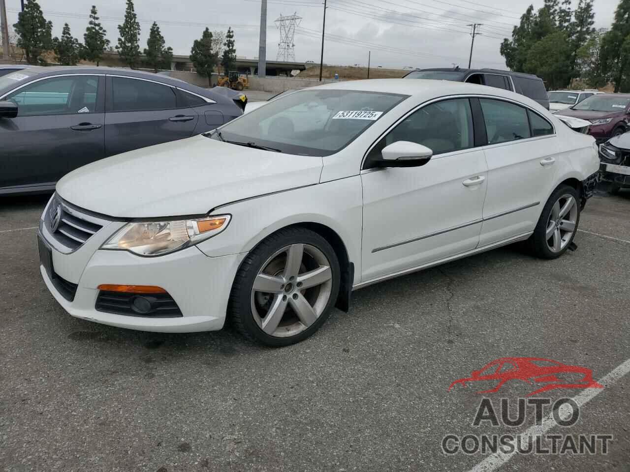 VOLKSWAGEN CC 2012 - WVWHP7AN3CE502722