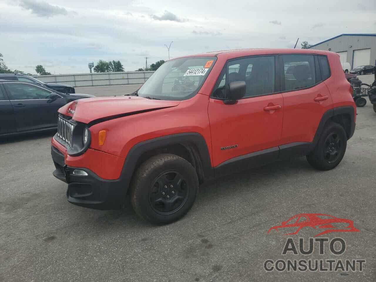 JEEP RENEGADE 2016 - ZACCJBAT1GPD93493