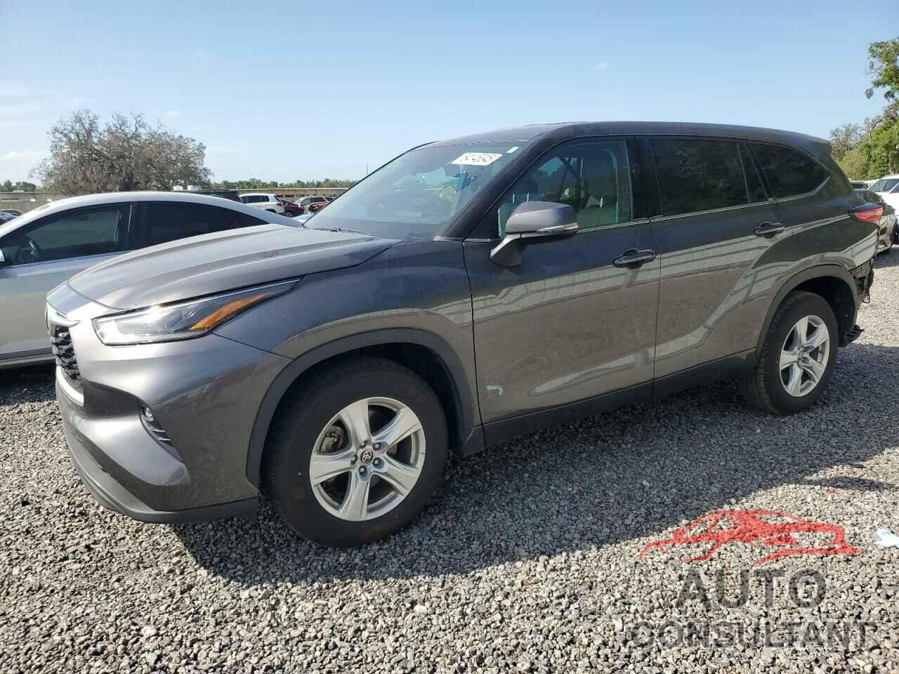 TOYOTA HIGHLANDER 2021 - 5TDZZRAH1MS086847