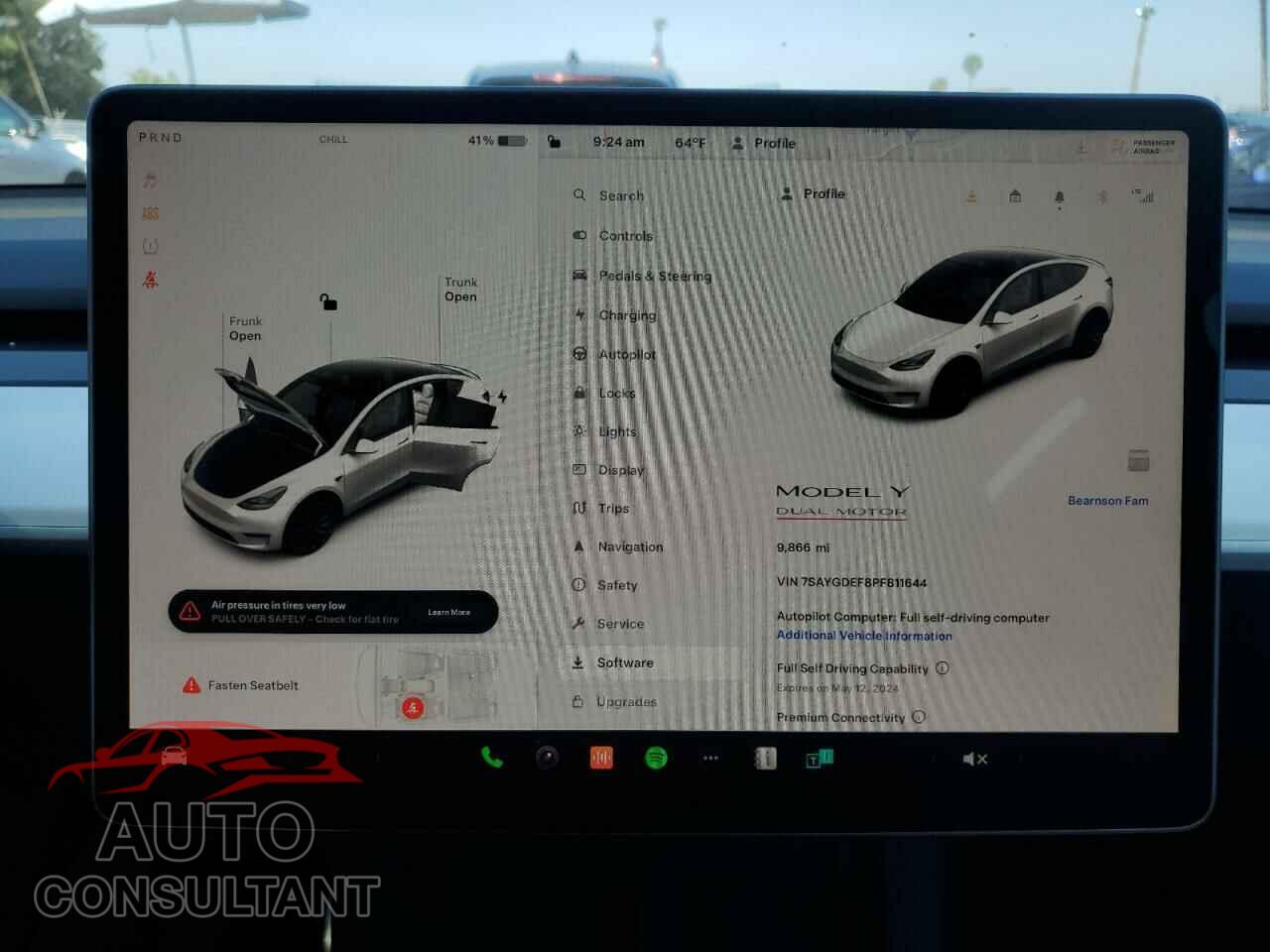 TESLA MODEL Y 2023 - 7SAYGDEF8PF811644