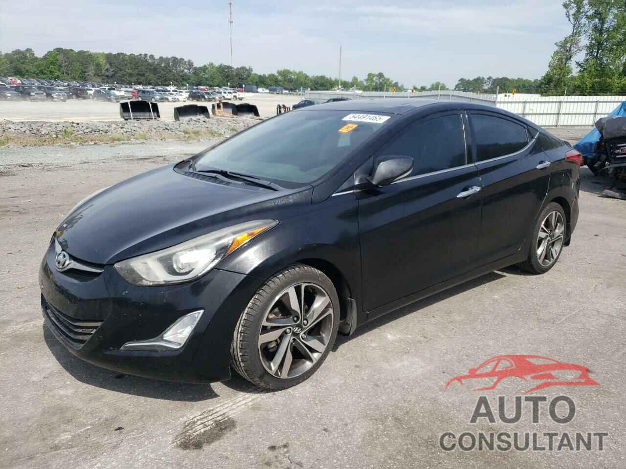 HYUNDAI ELANTRA 2014 - KMHDH4AE3EU138591