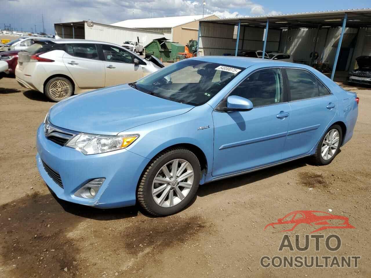 TOYOTA CAMRY 2013 - 4T1BD1FK1DU064036