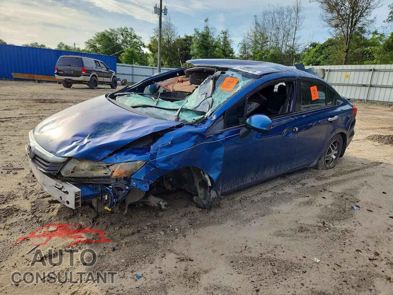 HONDA CIVIC 2012 - 19XFB2F58CE073437