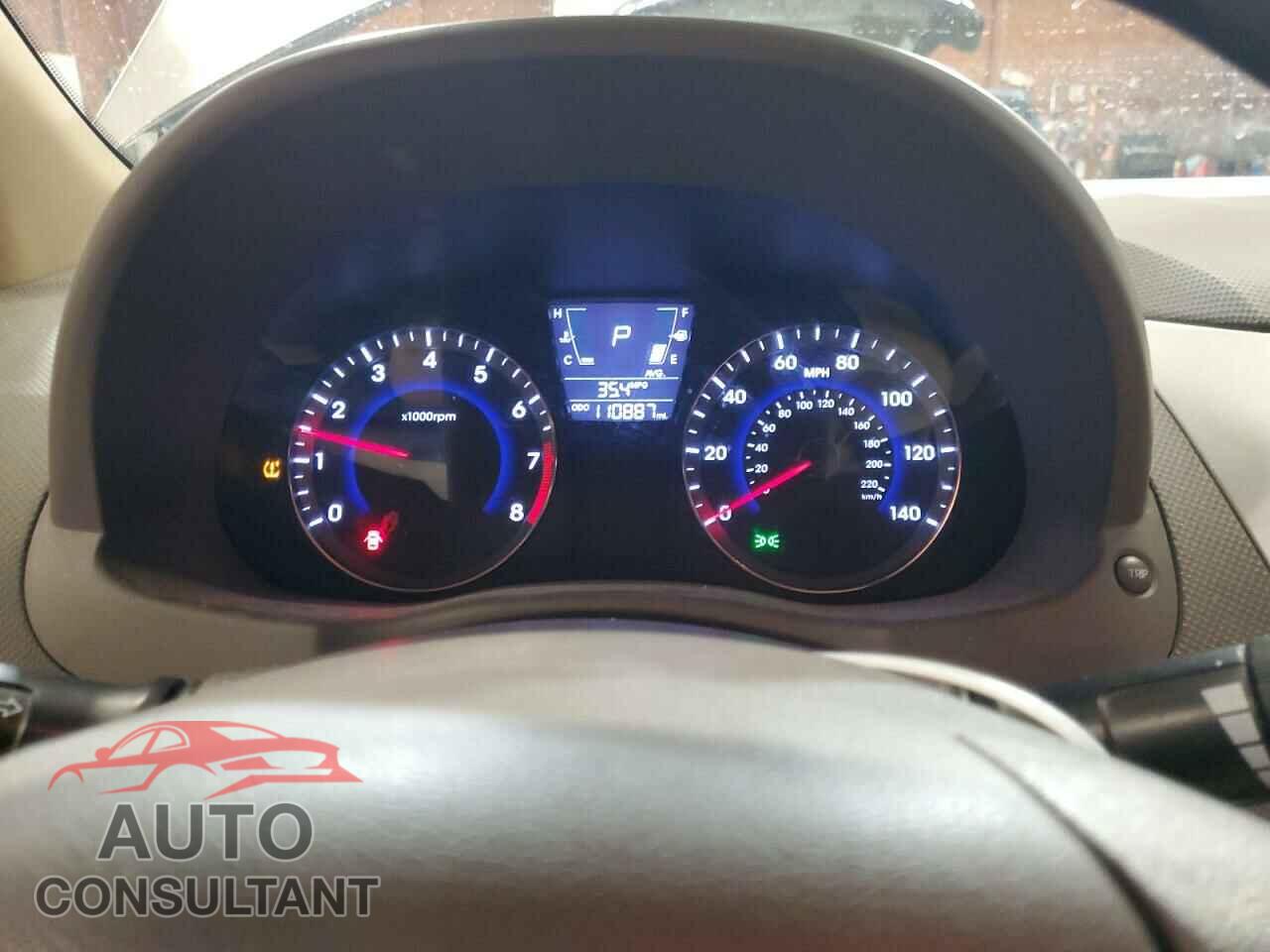 HYUNDAI ACCENT 2013 - KMHCU4AE6DU278625