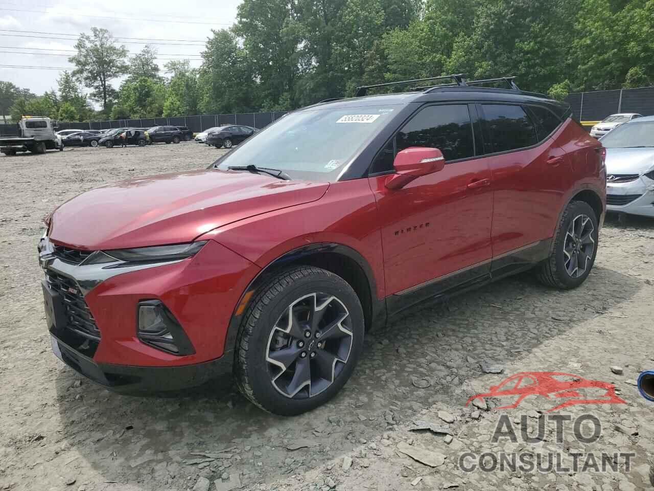 CHEVROLET BLAZER 2022 - 3GNKBERS2NS123004