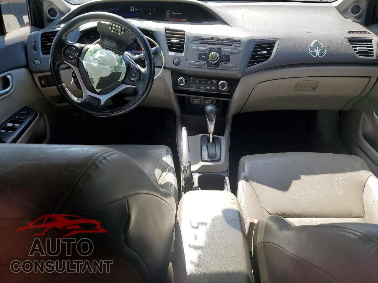 HONDA CIVIC 2012 - 2HGFB2F96CH596125