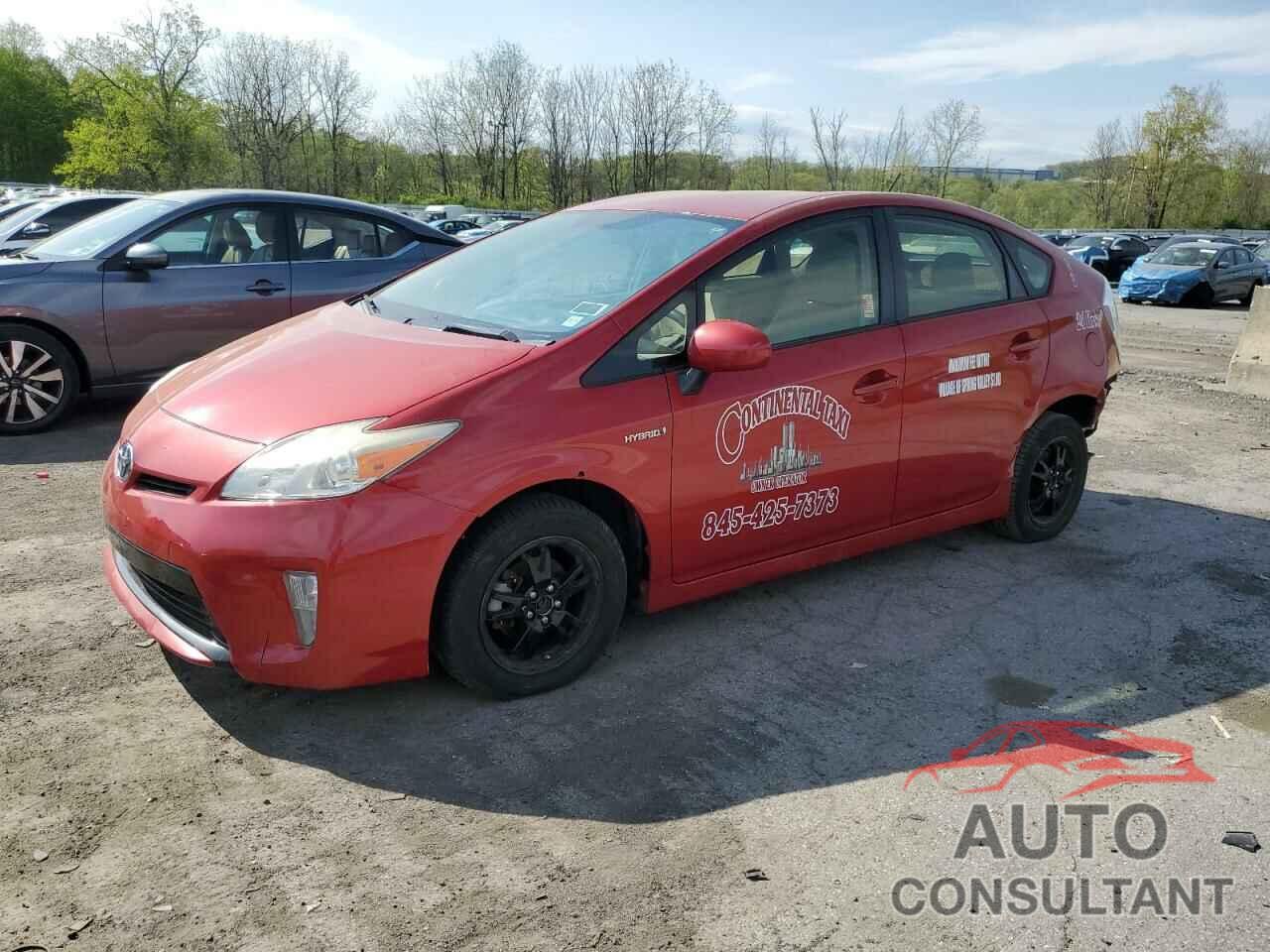 TOYOTA PRIUS 2012 - JTDKN3DU1C0335992