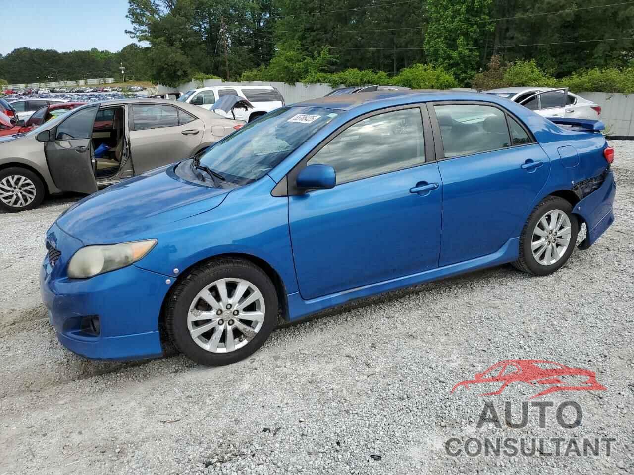TOYOTA COROLLA 2009 - 1NXBU40E69Z082043