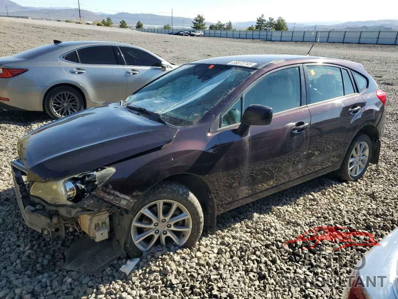 SUBARU IMPREZA 2012 - JF1GPAC64CH227509