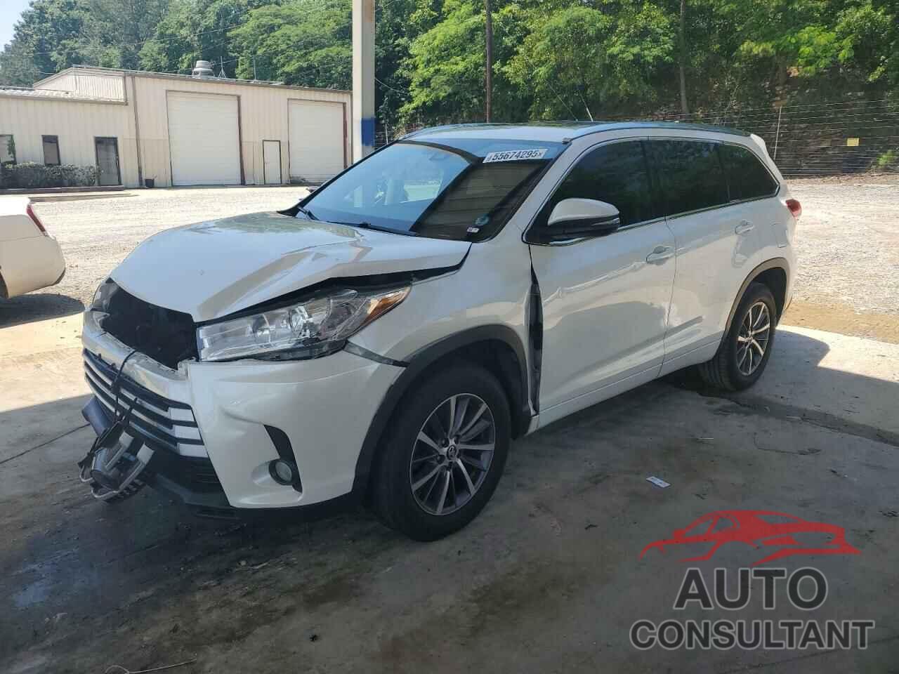 TOYOTA HIGHLANDER 2018 - 5TDKZRFHXJS548523