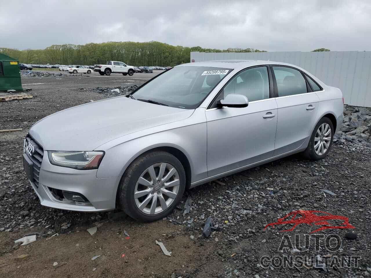 AUDI A4 2013 - WAUBFAFLXDN009504