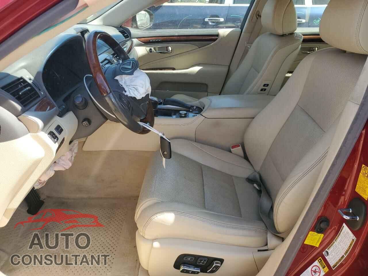 LEXUS LS460 2013 - JTHBL5EF2D5124370