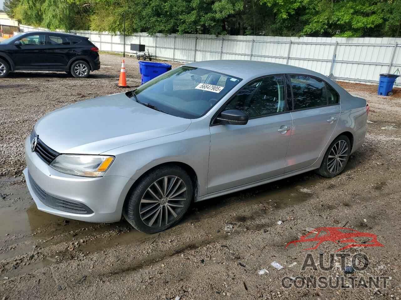VOLKSWAGEN JETTA 2012 - 3VW2K7AJ9DM206498