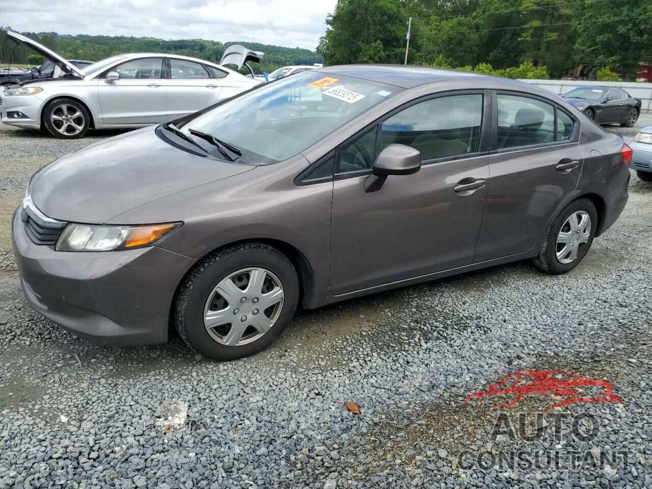 HONDA CIVIC 2012 - 19XFB2F58CE375066