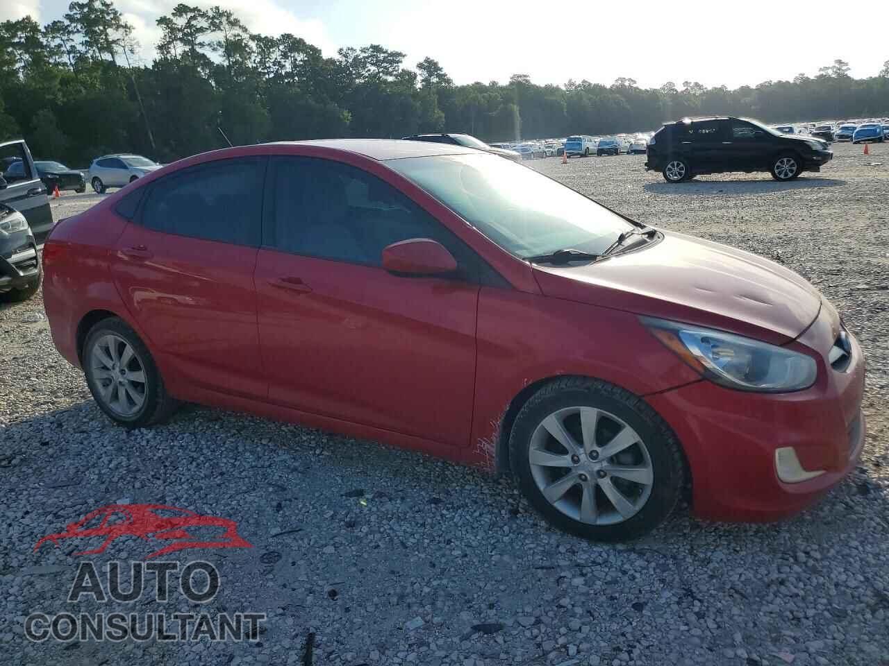 HYUNDAI ACCENT 2012 - KMHCU4AE6CU146916