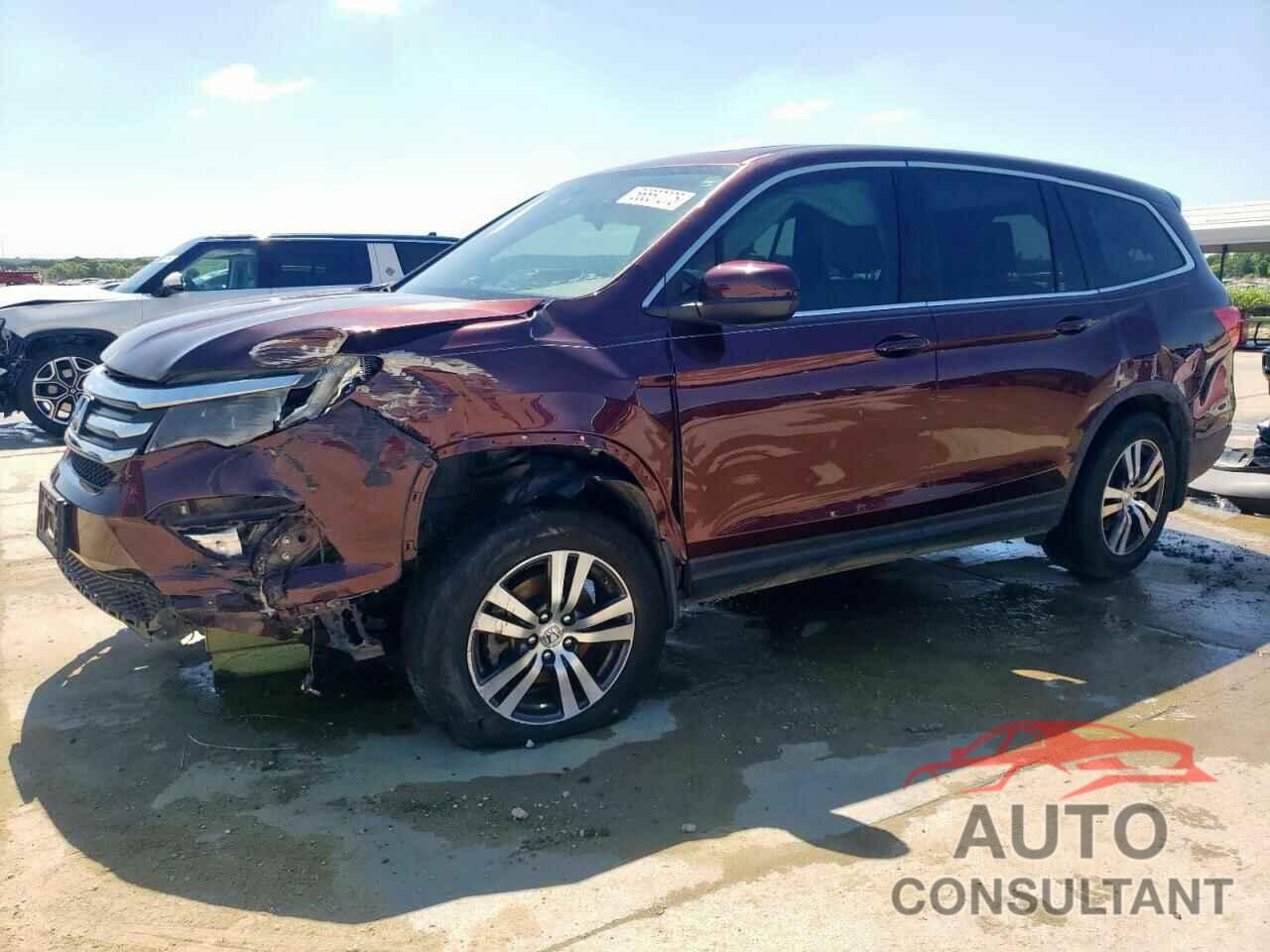 HONDA PILOT 2017 - 5FNYF5H56HB037257