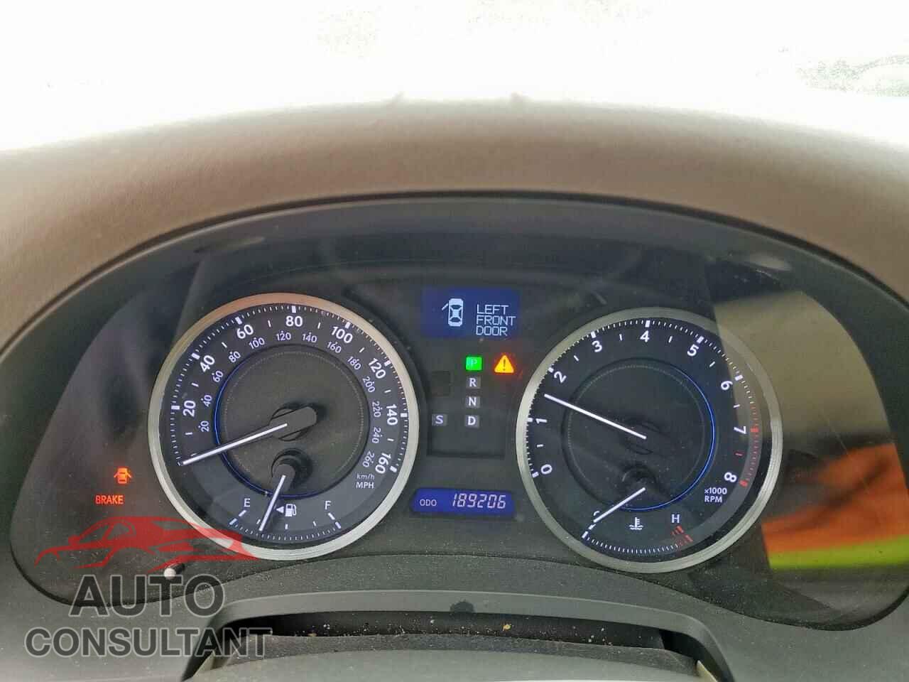 LEXUS IS 2013 - JTHCF5C27D5063965