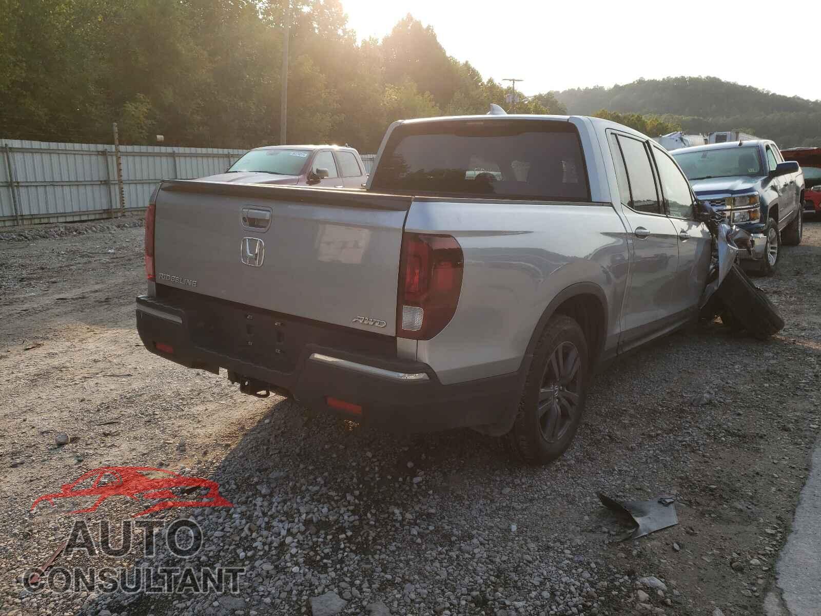 HONDA RIDGELINE 2019 - 5FPYK3F17KB045012