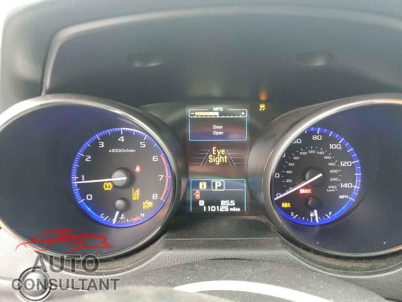 SUBARU OUTBACK 2016 - 4S4BSAFC1G3293003