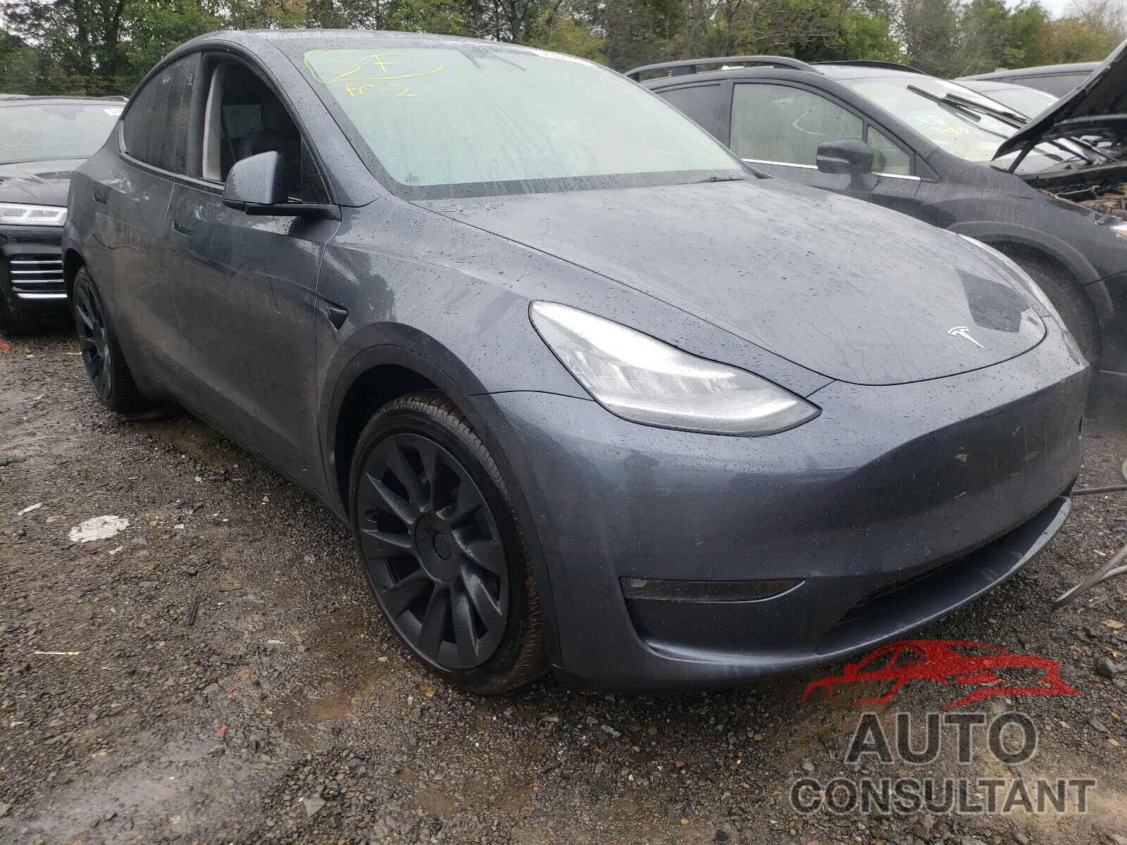 TESLA MODEL Y 2021 - 5YJYGDEE1MF152676