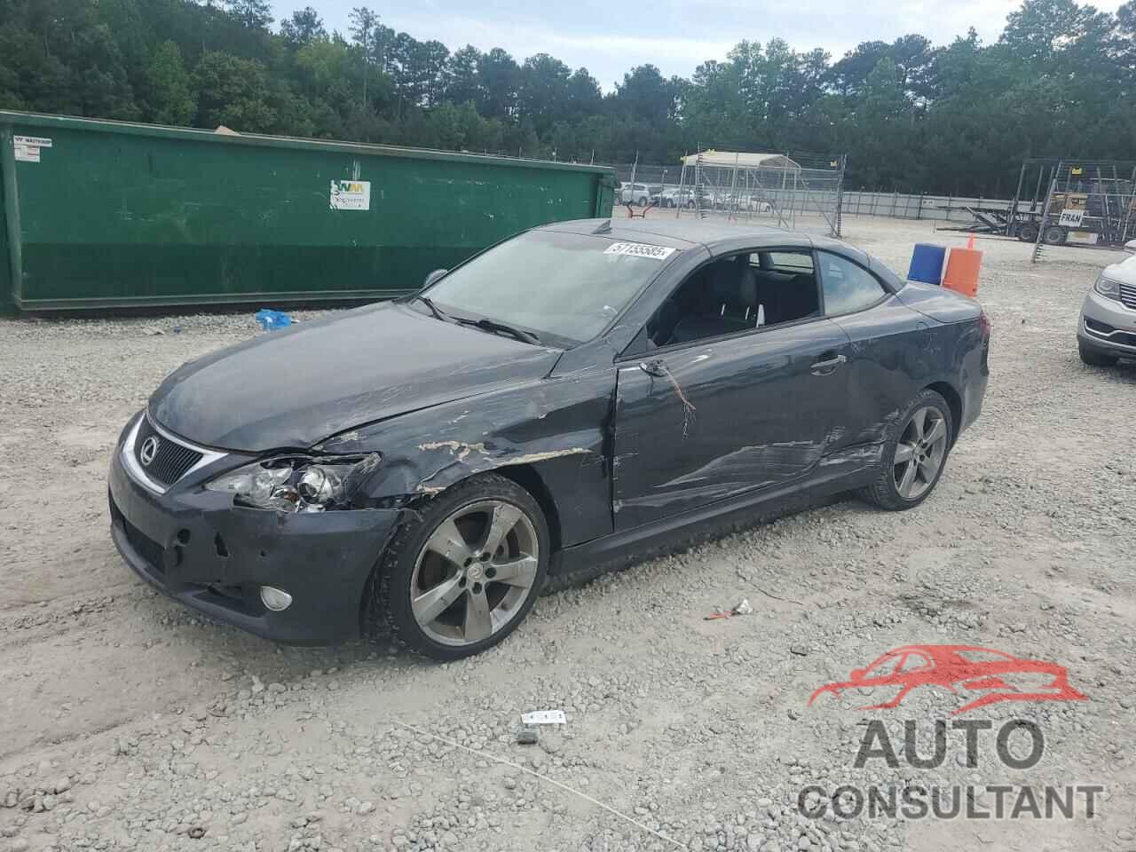 LEXUS IS 2010 - JTHFF2C22A2508783