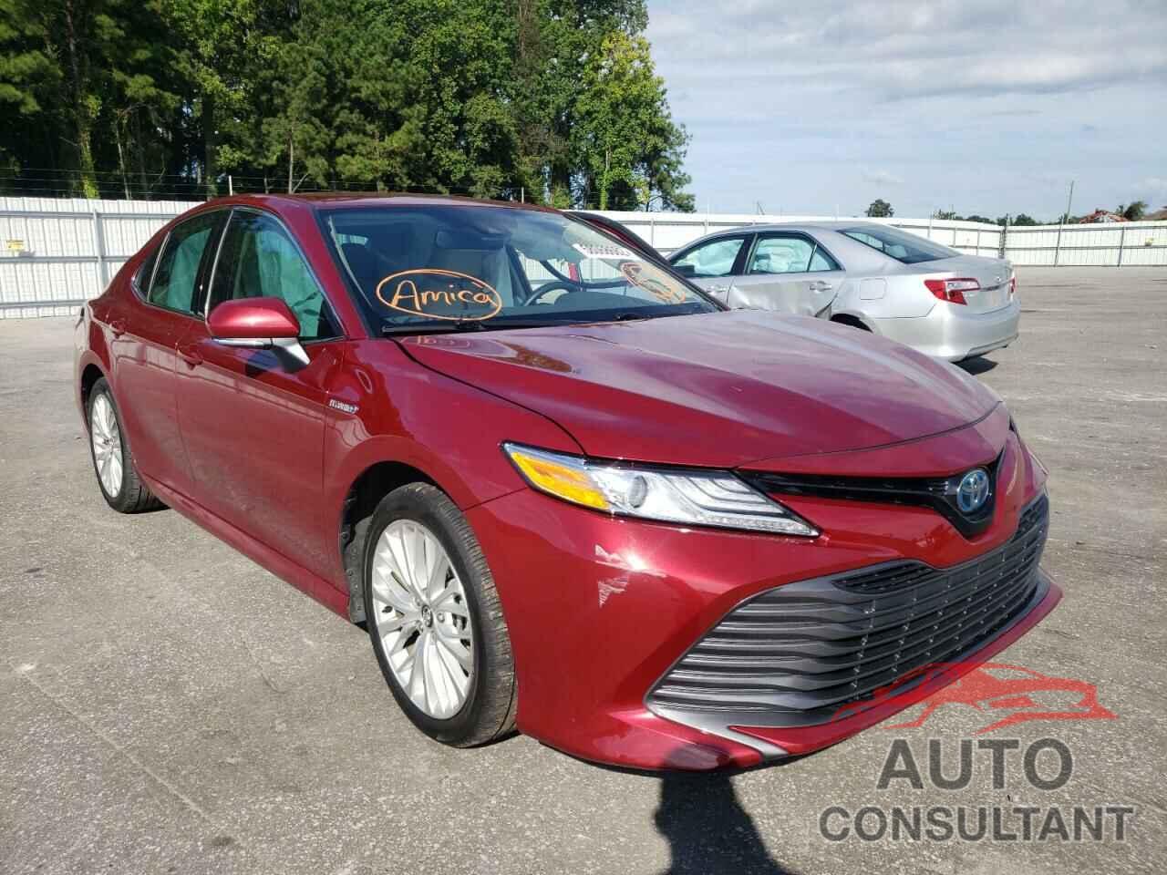 TOYOTA CAMRY 2020 - 4T1F31AK9LU519497