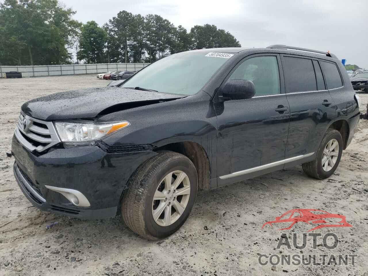 TOYOTA HIGHLANDER 2012 - 5TDBK3EH0CS106131