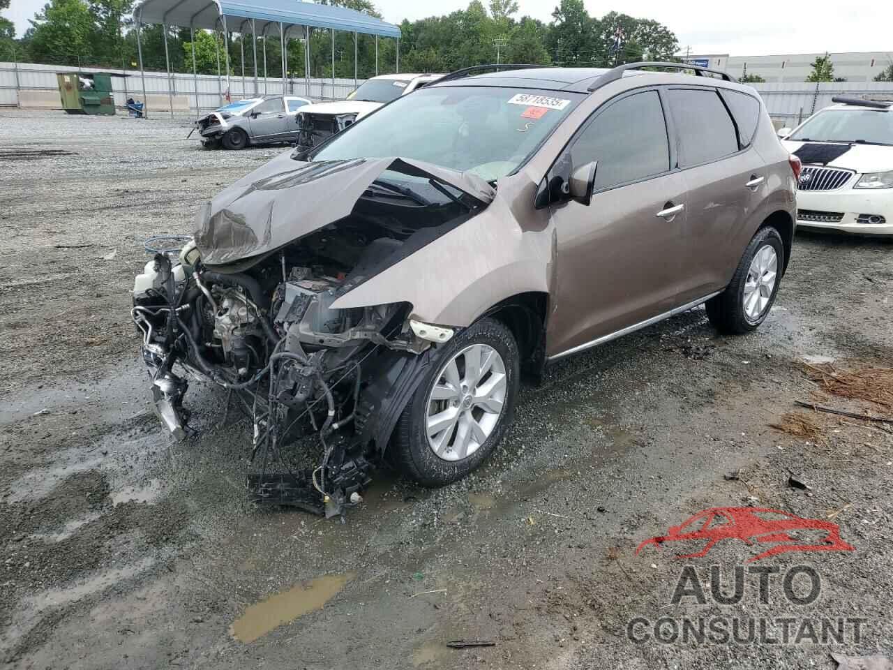 NISSAN MURANO 2013 - JN8AZ1MU6DW207013