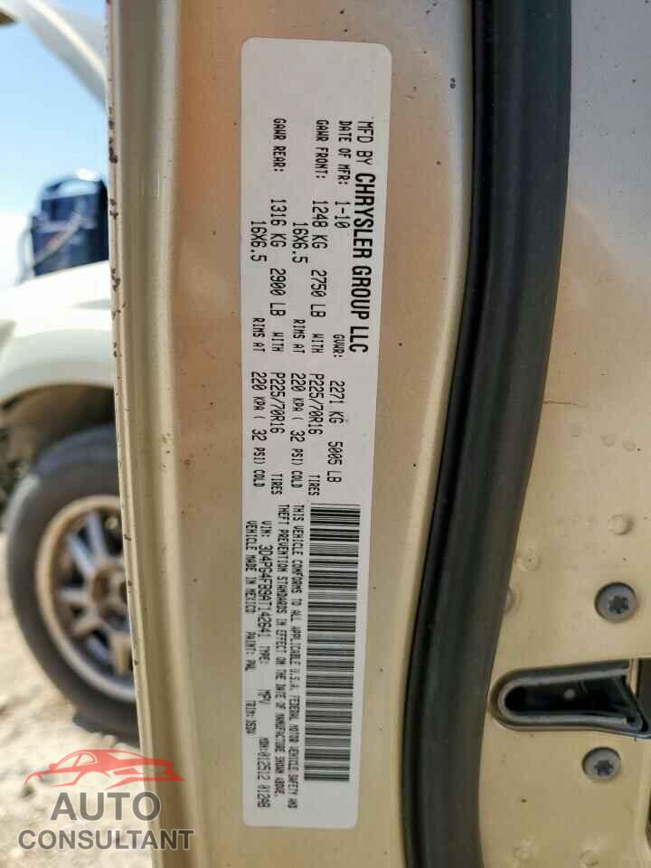 DODGE JOURNEY 2010 - 3D4PG4FB9AT142641