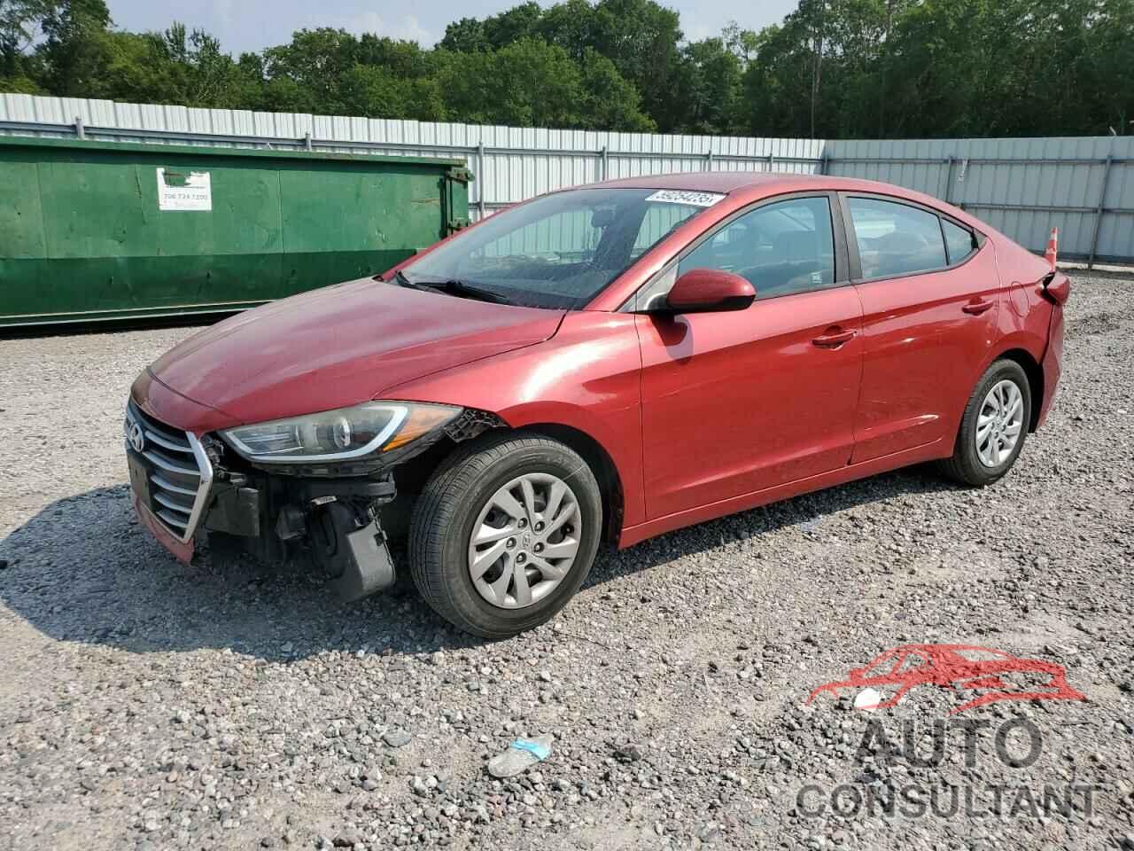 HYUNDAI ELANTRA 2017 - 5NPD74LF7HH151128