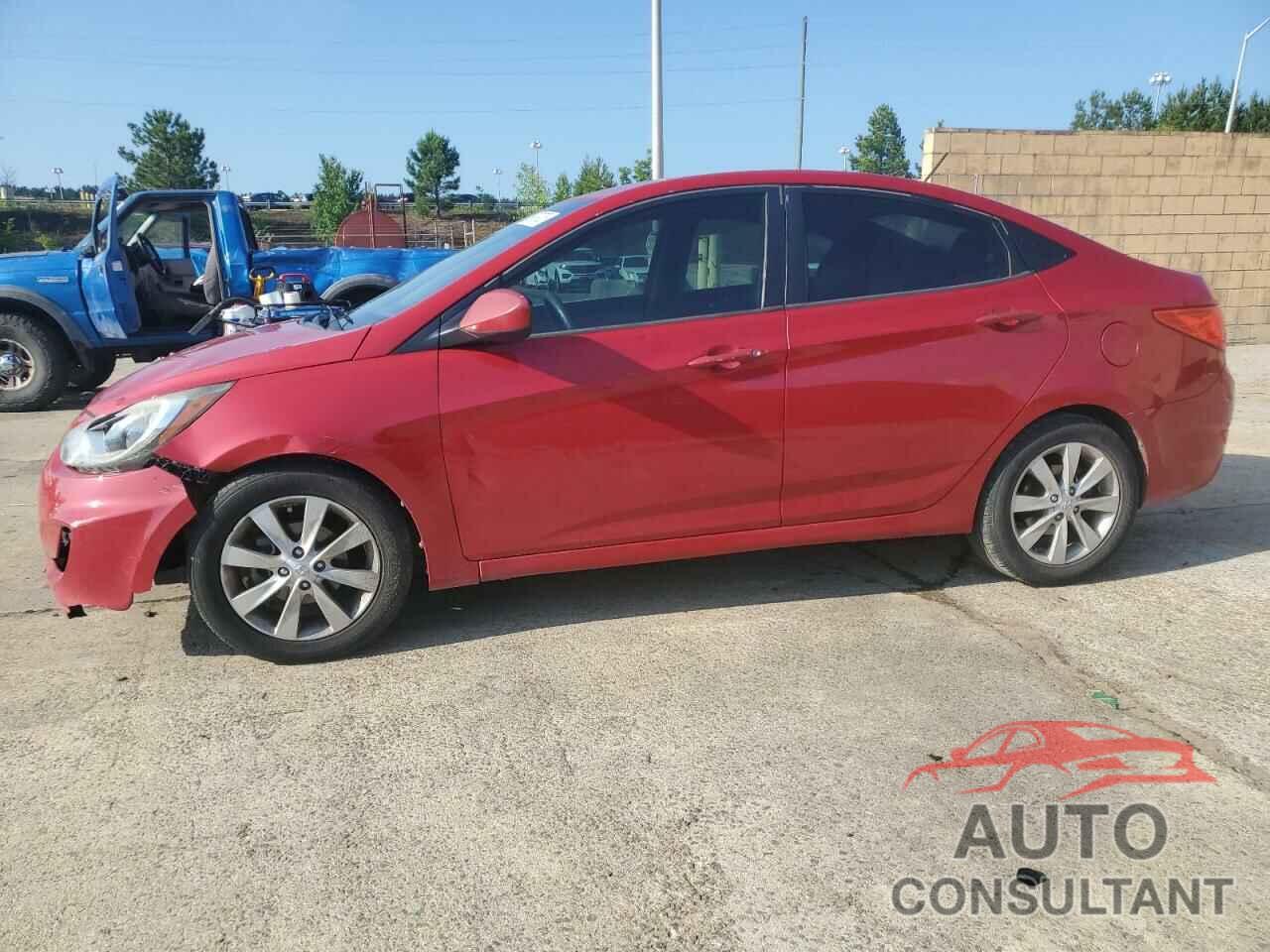 HYUNDAI ACCENT 2012 - KMHCU4AE8CU038670