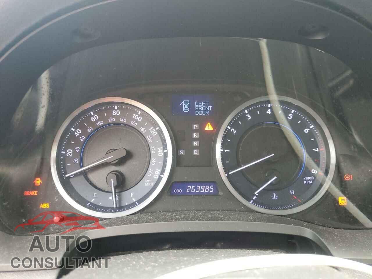 LEXUS IS 2012 - JTHCF5C25C5056981