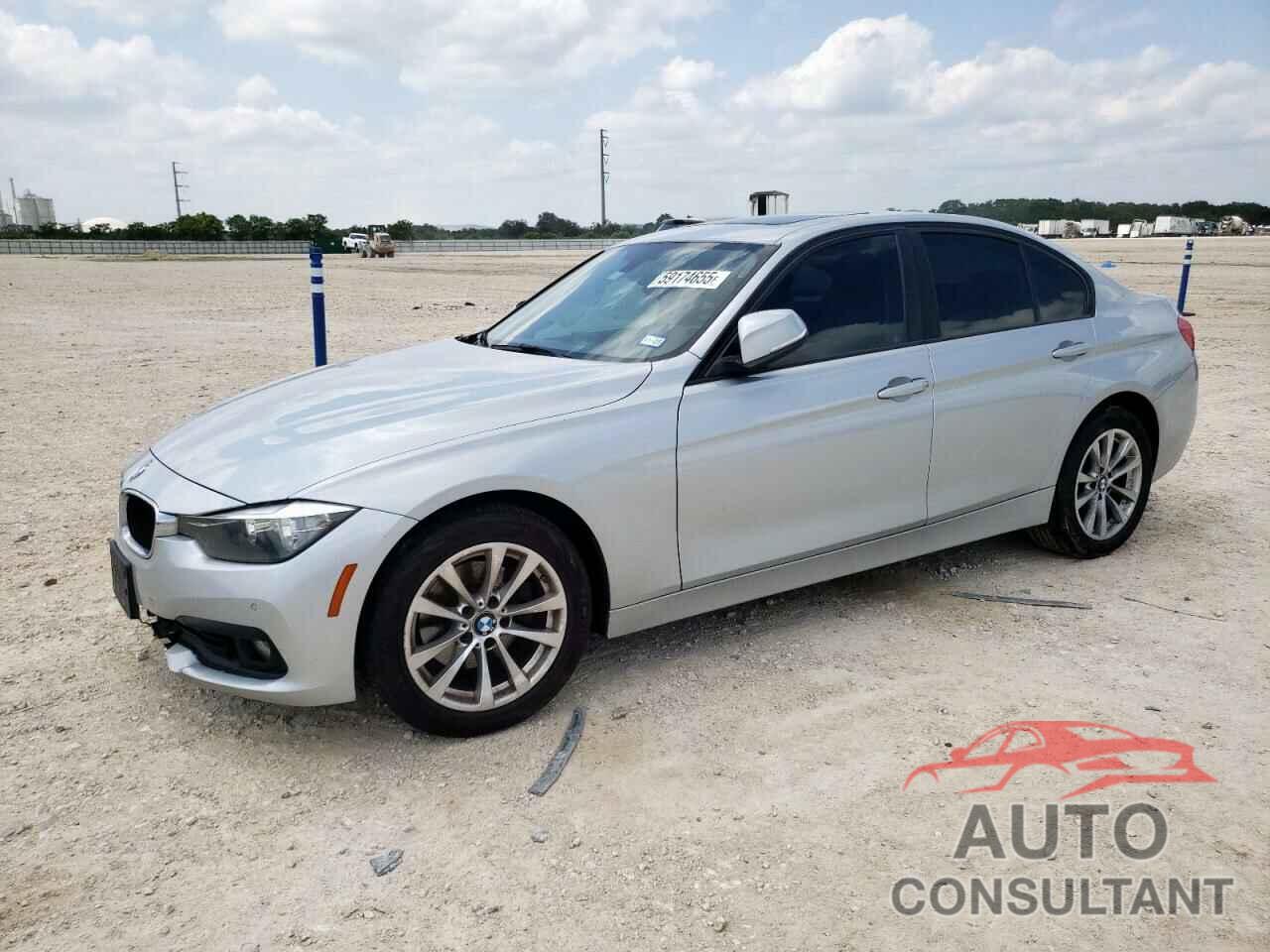 BMW 3 SERIES 2017 - WBA8E1G36HNU17838