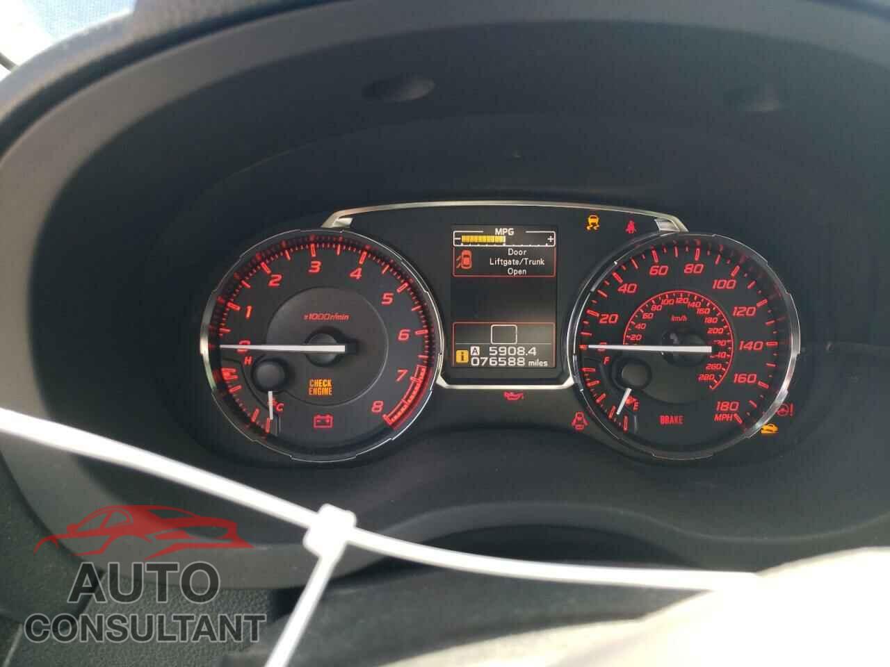 SUBARU WRX 2017 - JF1VA1B68H9833536
