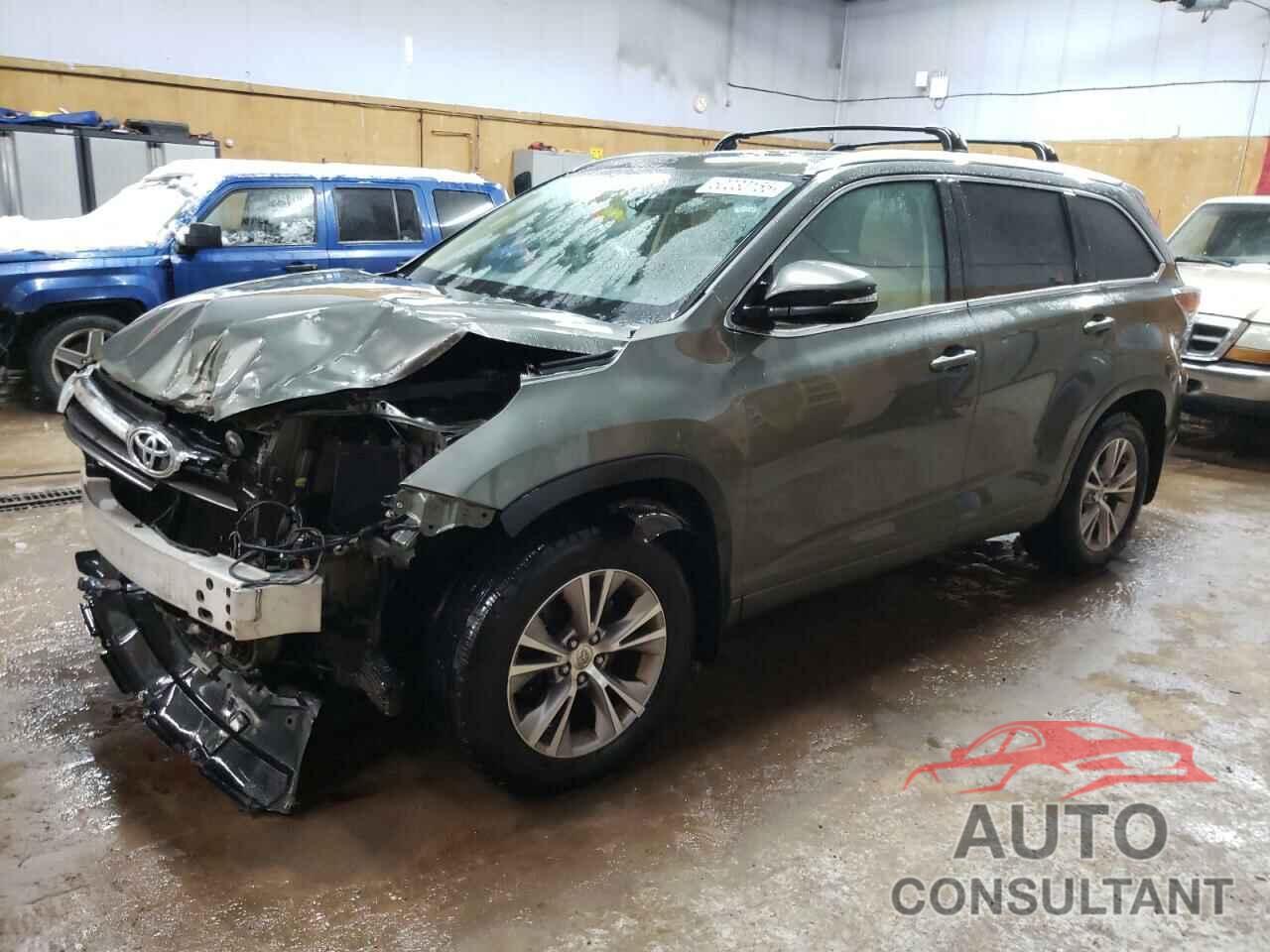 TOYOTA HIGHLANDER 2015 - 5TDJKRFH0FS143827