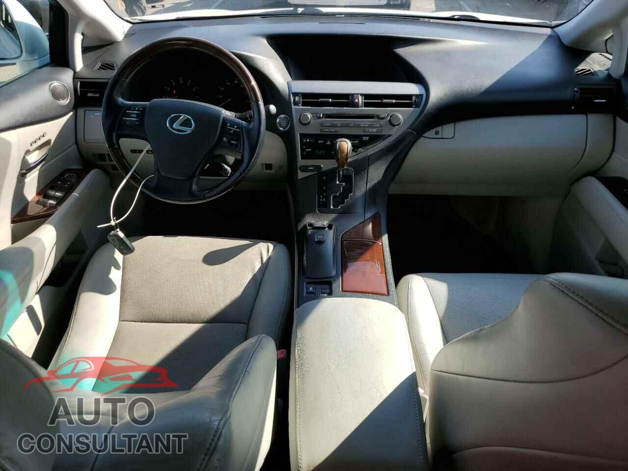 LEXUS RX350 2010 - JTJZK1BA6A2403206