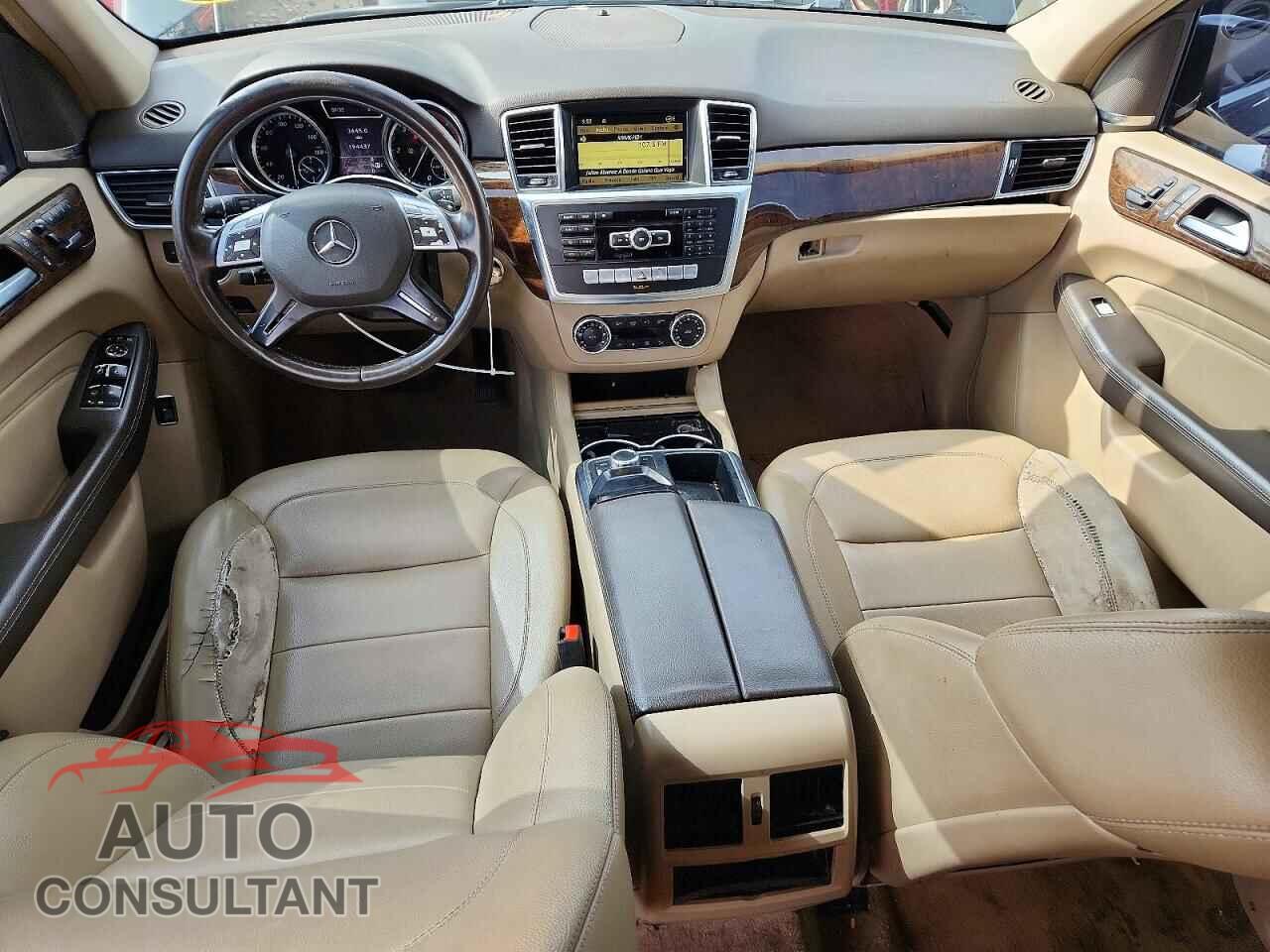 MERCEDES-BENZ M-CLASS 2012 - 4JGDA2EB2CA011502